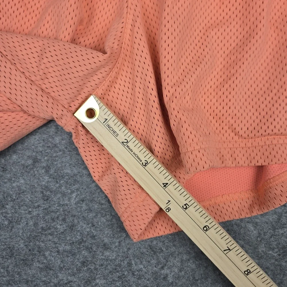 Gymshark Lifting Club Shorts Men's Medium Orange Mesh Lined 5